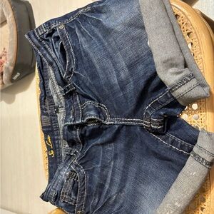 Kut from the Kloth Blue Jean Shorts